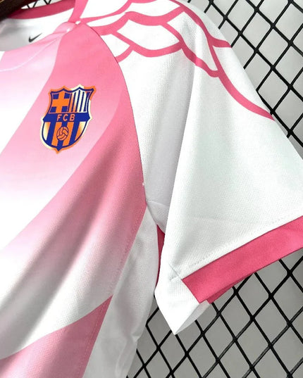 Barcelona 2025 White/Pink Special Shirt