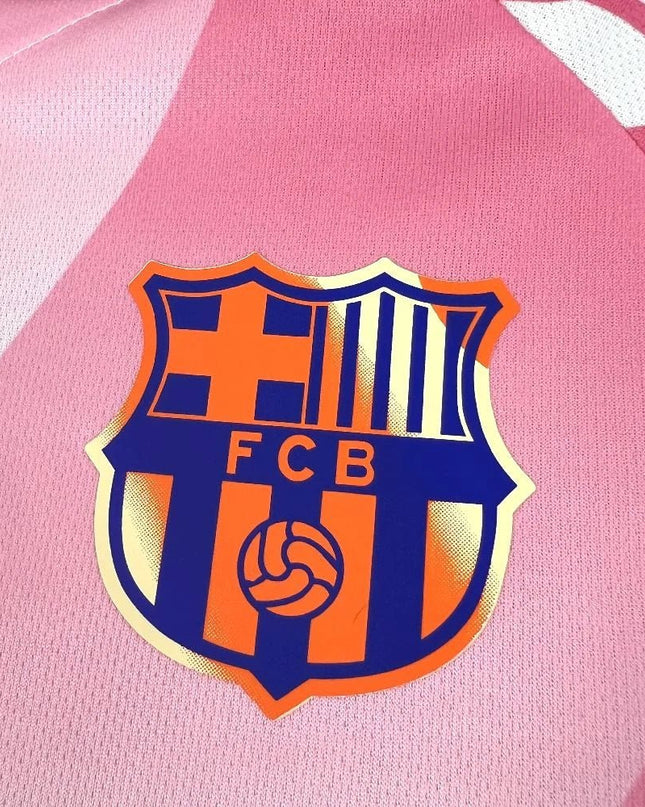 Barcelona 2025 White/Pink Special Shirt