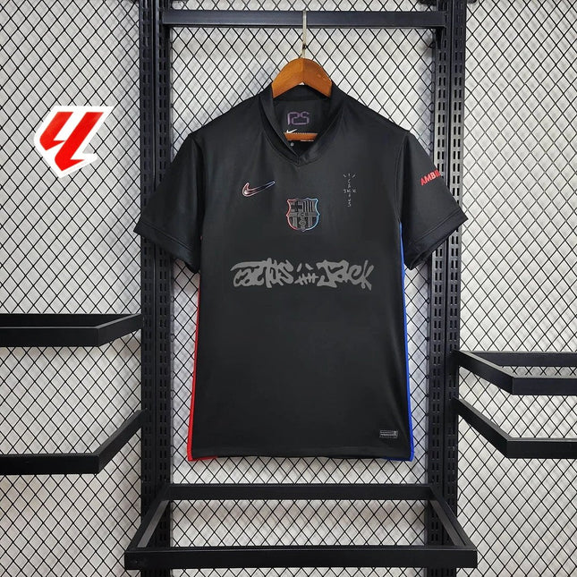 Barcelona x Travis Scott 2024 Special Away Shirt