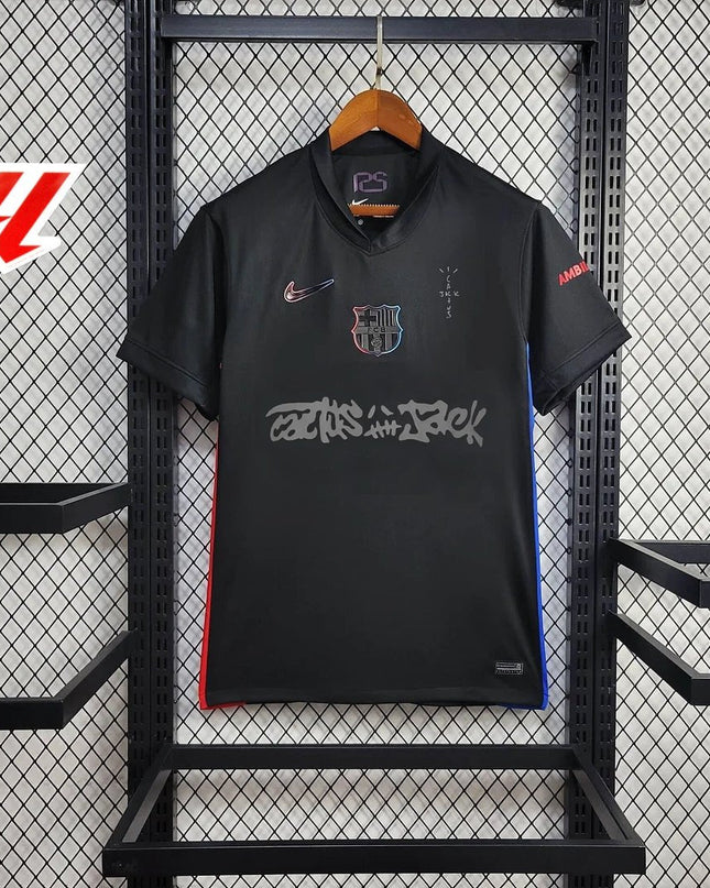 Barcelona x Travis Scott 2024 Special Away Shirt