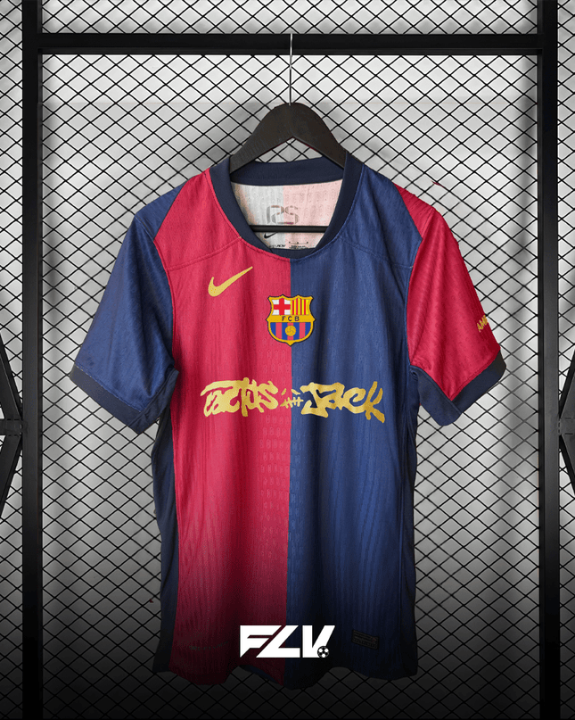 Barcelona × Travis Scott 2024 Home Special Shirt