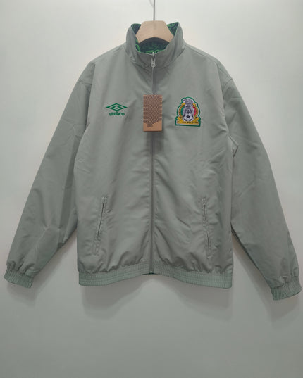 Mexico Reversible Windbreaker (Green and Grey)