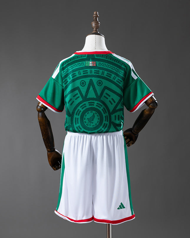 Mexico 2026 World Cup Home Kids Kit