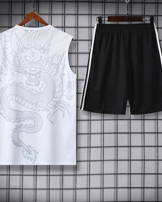 Real Madrid White Dragon Training Vest