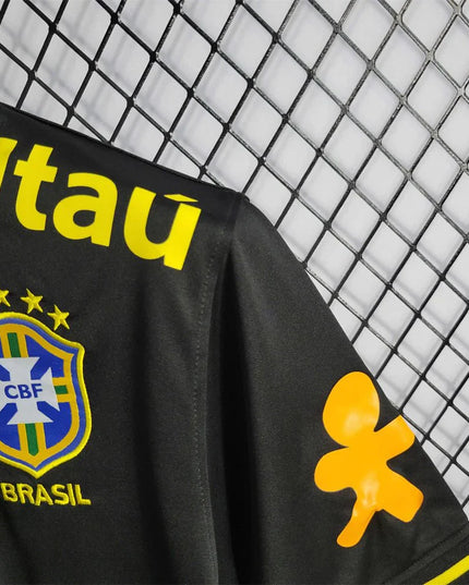 Brazil Black Polo Special Shirt