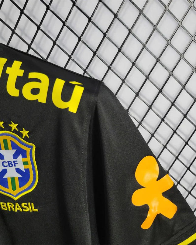 Brazil Black Polo Special Shirt
