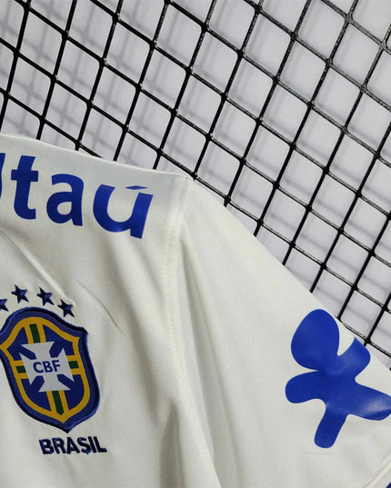 Brazil White Polo Special Shirt