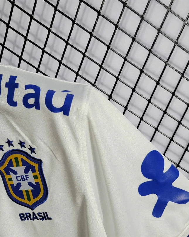 Brazil White Polo Special Shirt