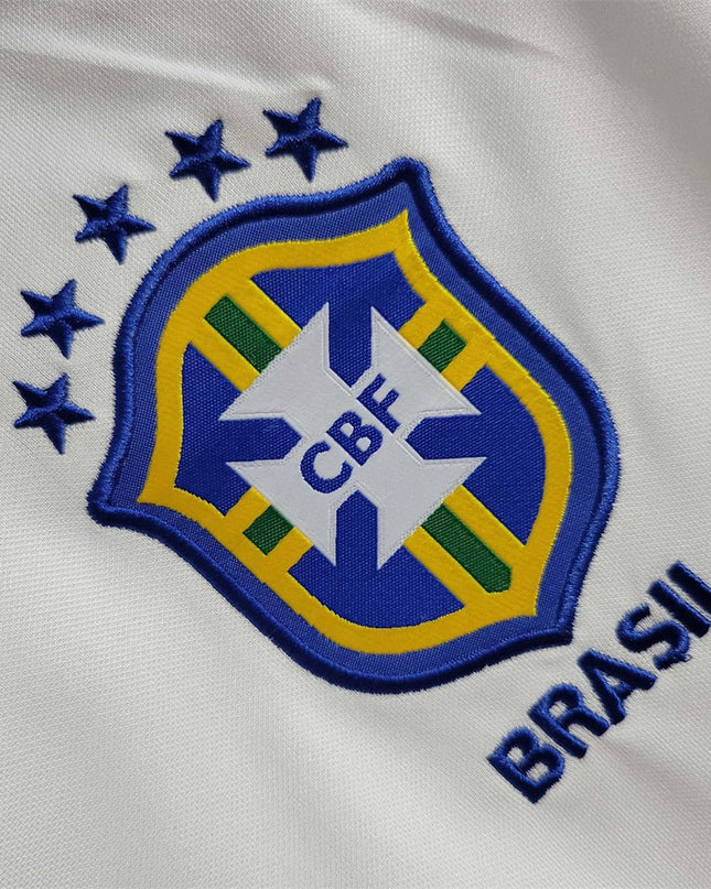 Brazil White Polo Special Shirt