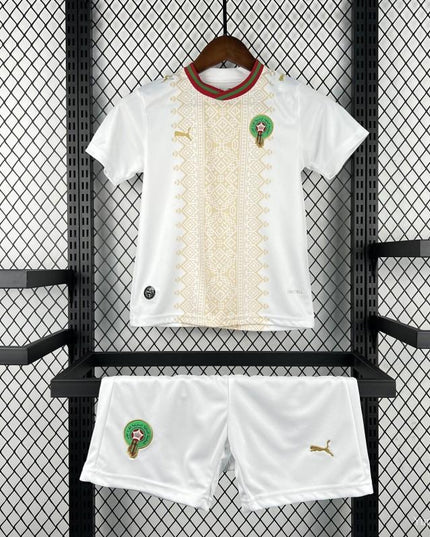 Morocco 2026 World Cup Away Kids Kit
