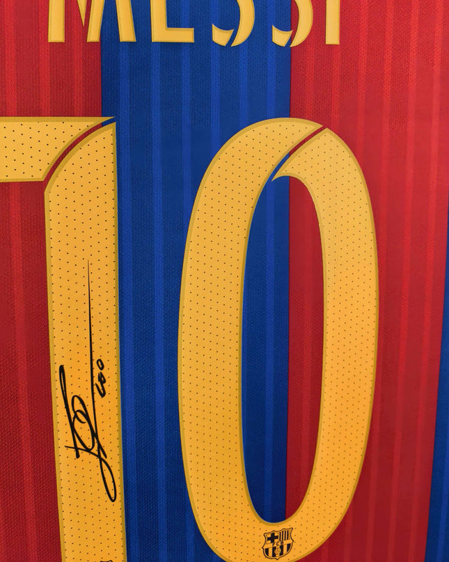 LM10 2016/17 Barcelona Home Signed Shirt