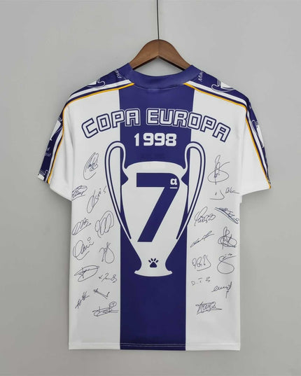 Real Madrid 1997/98 Champions League Winners Shirt