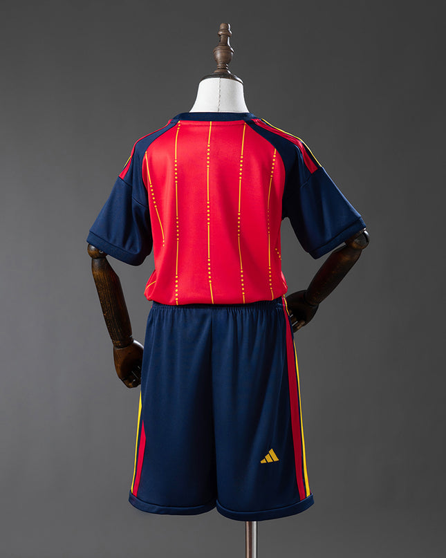 Spain 2026 World Cup Home Kids Kit