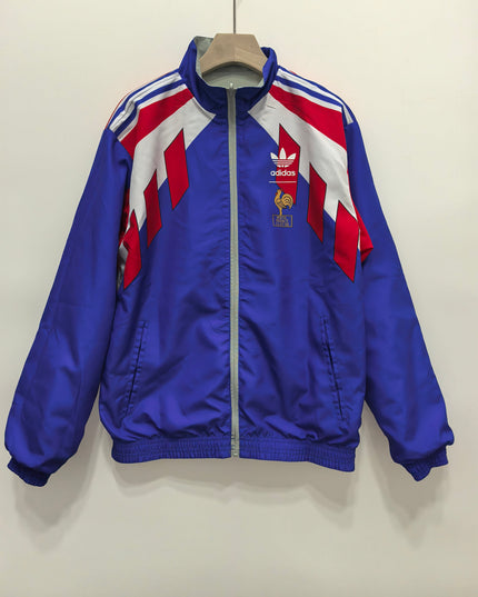 France Retro Reversible Windbreaker