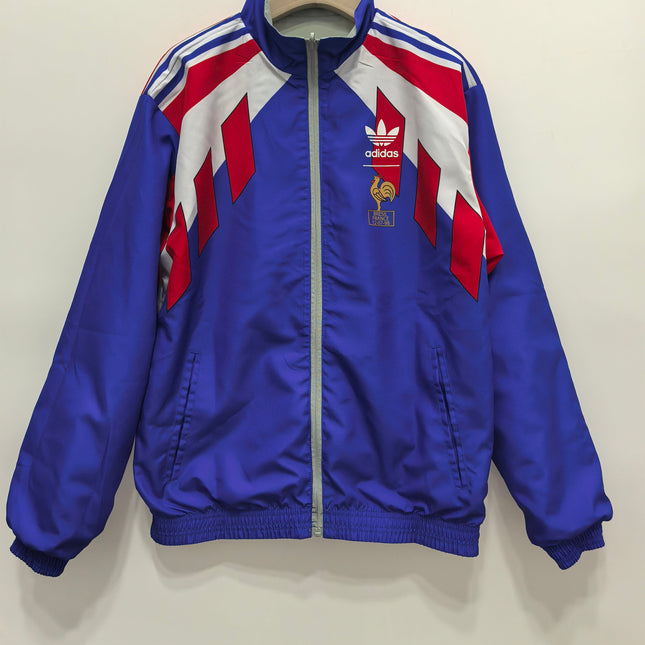 France Retro Reversible Windbreaker
