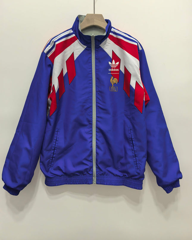 France Retro Reversible Windbreaker