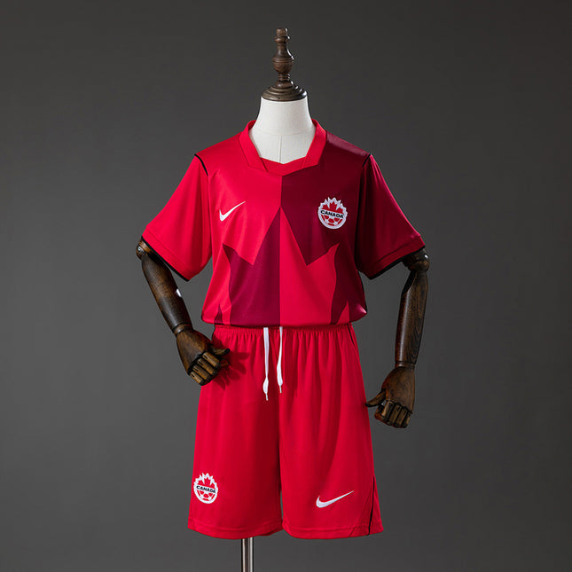 Canada 2026 World Cup Home Kids Kit