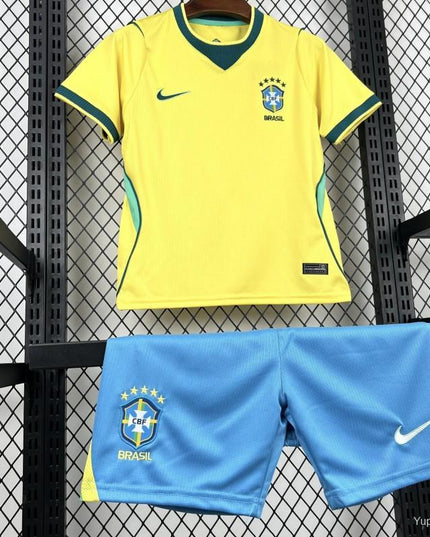 Brazil 2026 World Cup Home Kids Kit