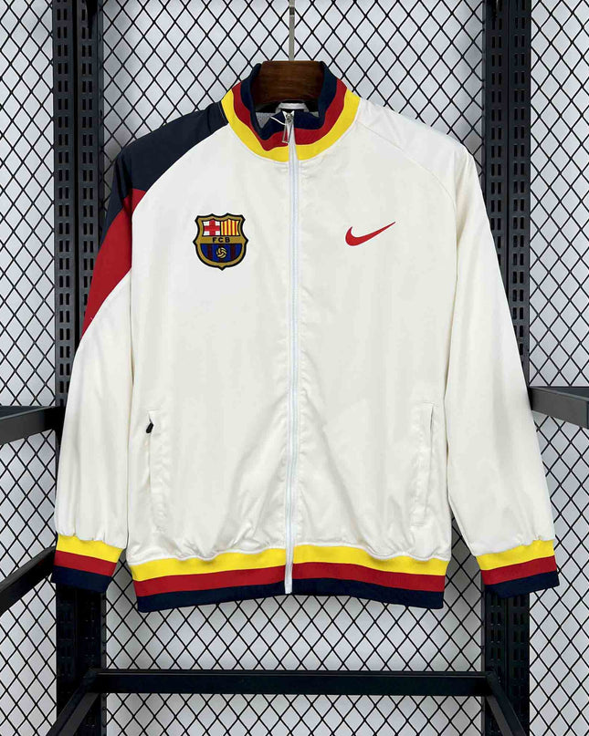 Barcelona Windbreaker (White)