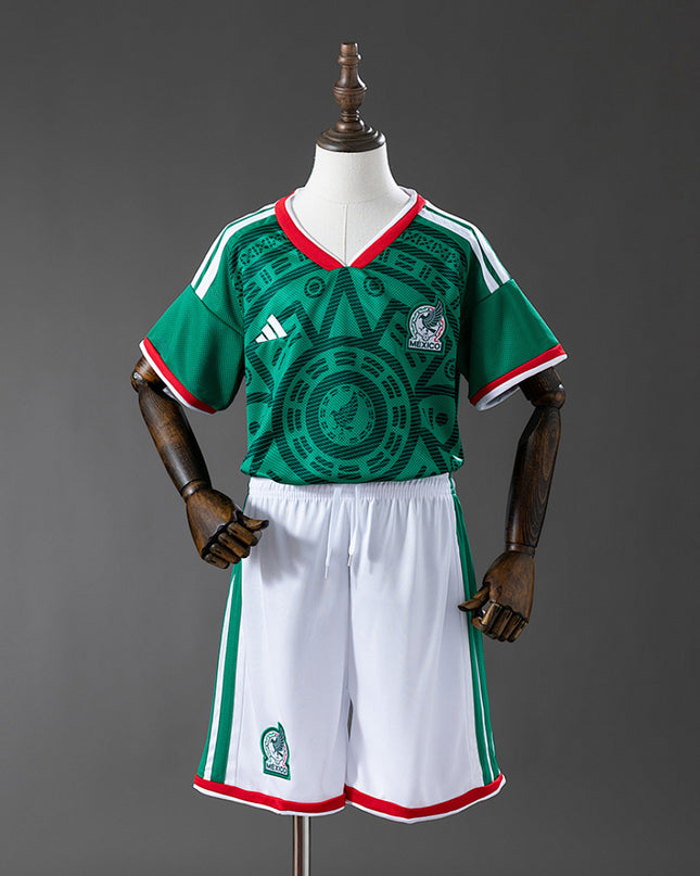 Mexico 2026 World Cup Home Kids Kit