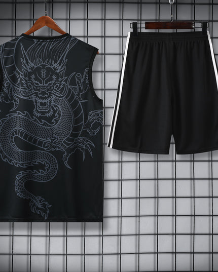Real Madrid Dragon Training Vest (Black)