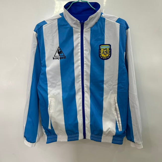 Argentina Retro Reversible Windbreaker