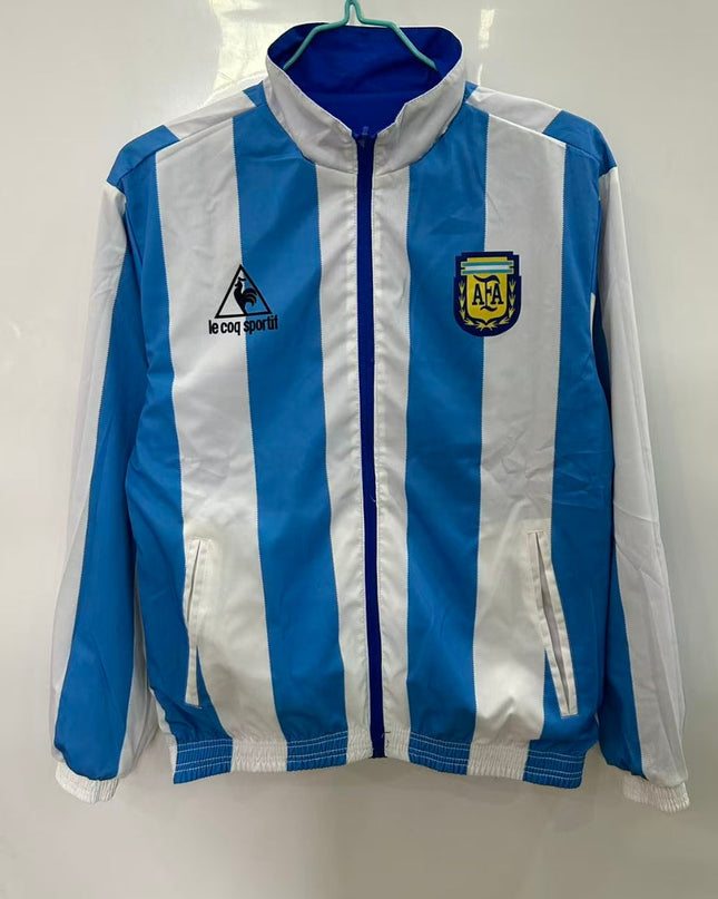 Argentina Retro Reversible Windbreaker