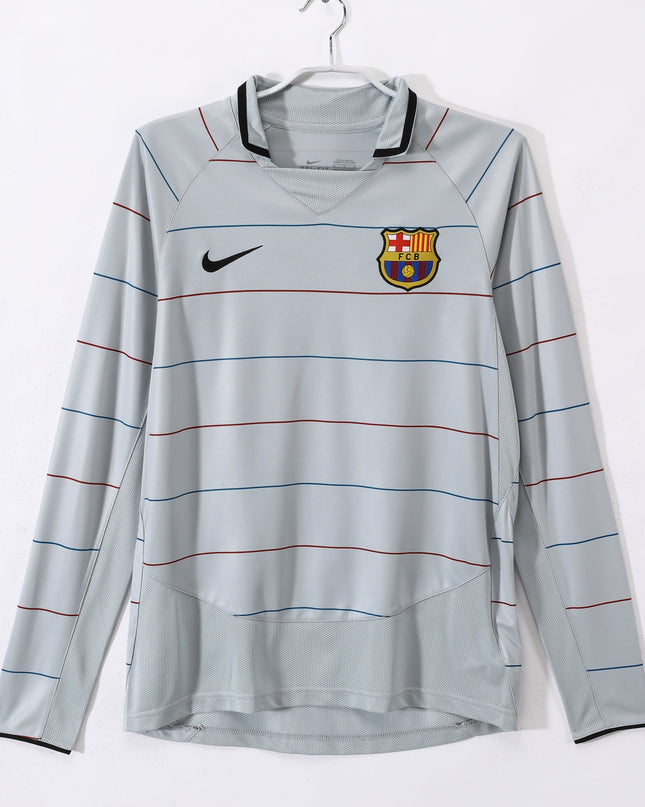 Barcelona 2003/04 Long Sleeve Away Shirt
