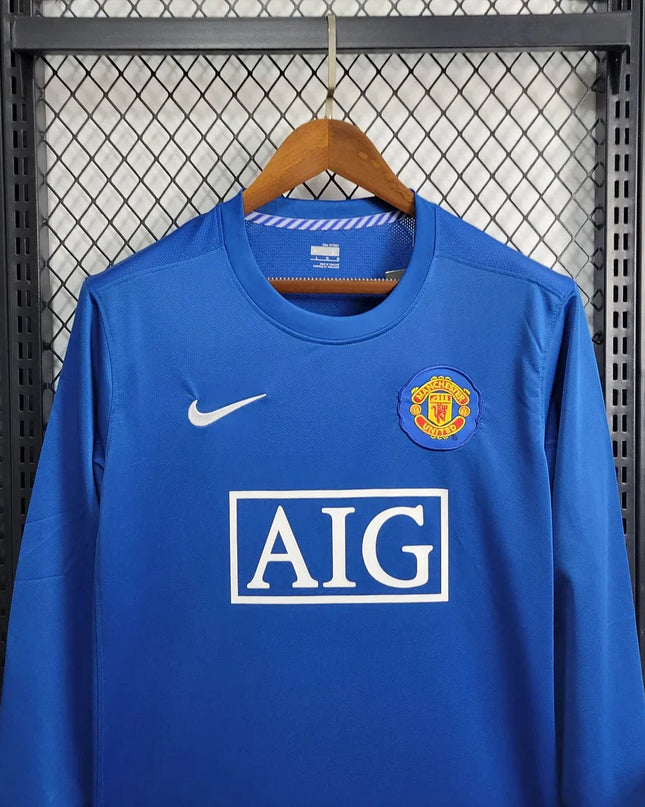 Man United 2008 L/S Away Shirt