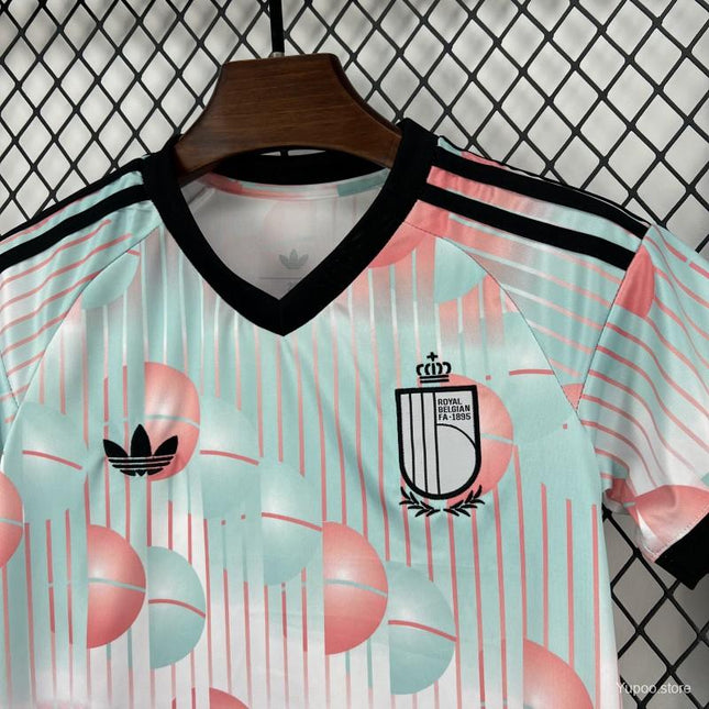 Belgium 2026 World Cup Away Kids Kit