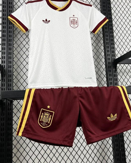Spain 2026 World Cup Away Kids Kit