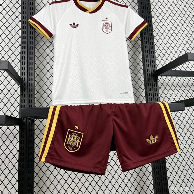 Spain 2026 World Cup Away Kids Kit