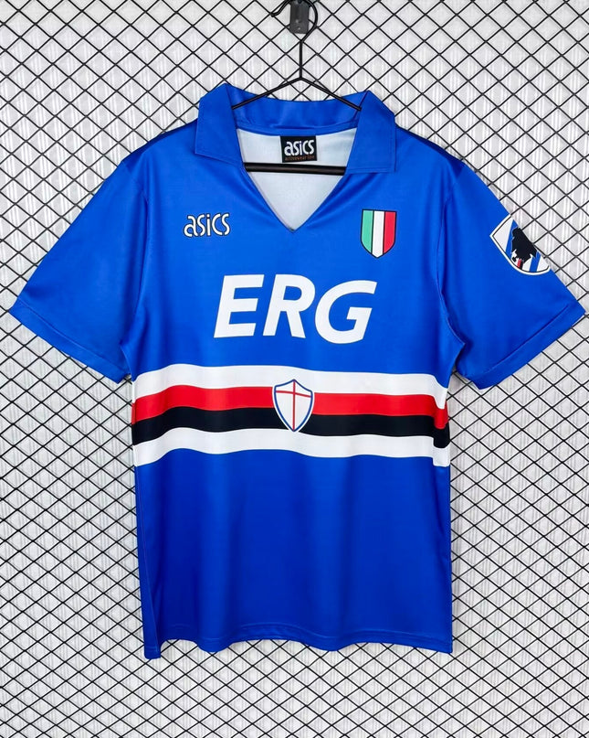 Sampdoria 1991/92 Home Shirt
