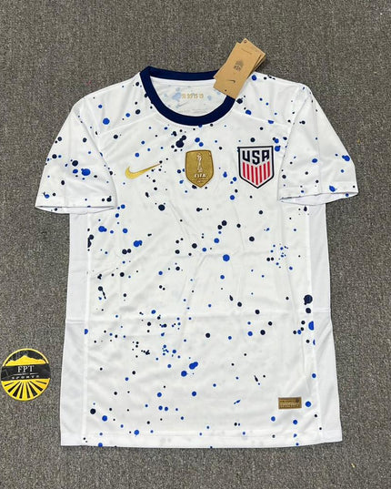 USA Woman's World Cup Home Version 2023 Men's Player Issue Jersey (Mens Fit)