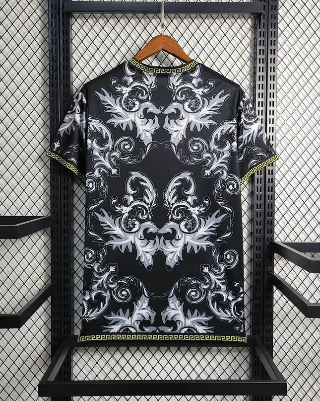 Italy × Versace 23/24 Special Black Shirt