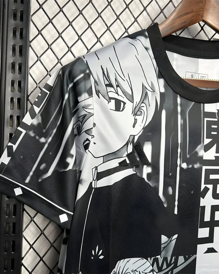 Camiseta negra especial de anime Japón 24/25