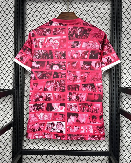 Camiseta rosa especial de Japón × Anime