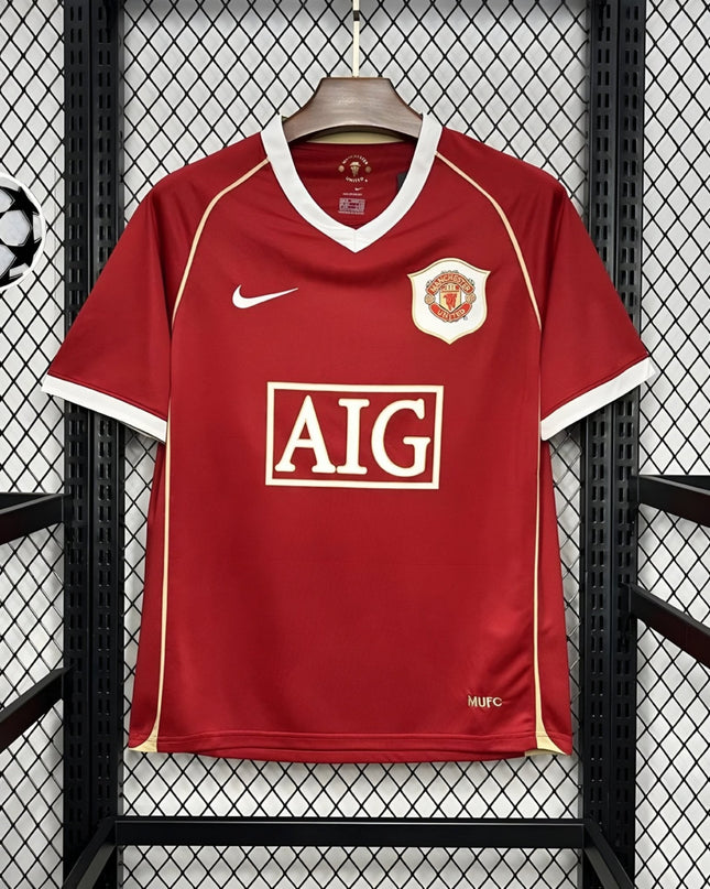 Camiseta local del Manchester United 06/07