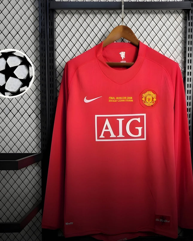 Camiseta local del Manchester United 07/08 - Final de la UCL