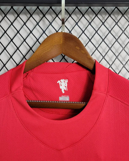 Man United 2007 L/S UCL Home Shirt