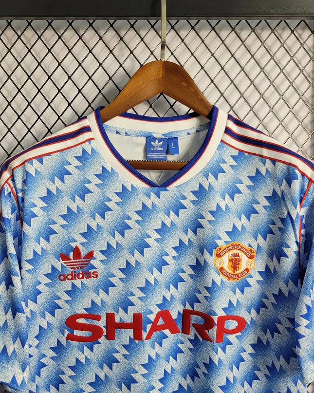 Camiseta de visitante del Manchester United 90/92