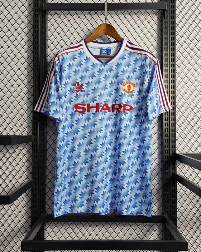 Camiseta de visitante del Manchester United 90/92