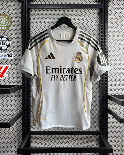 Real Madrid 25/26 Player Home Shirt