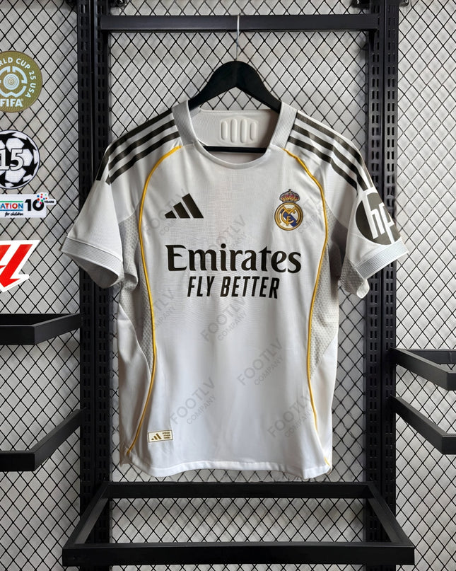 Real Madrid 25/26 Player Home Shirt