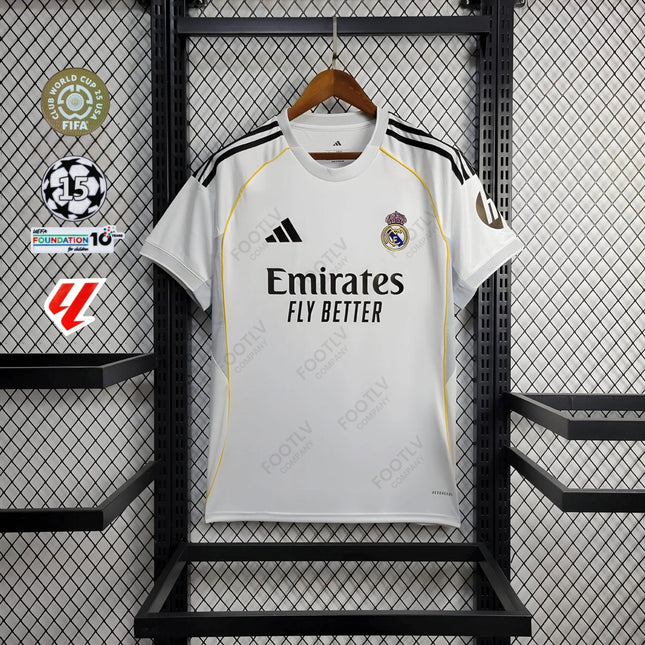 Real Madrid 25/26 Home Fans Shirt