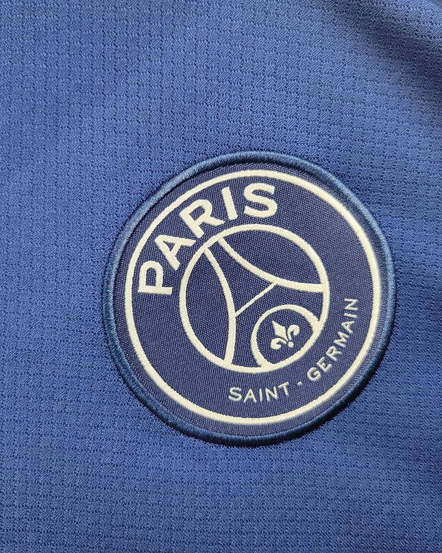 PSG × Air Jordan "WINGS" 24/25 Special Blue Shirt
