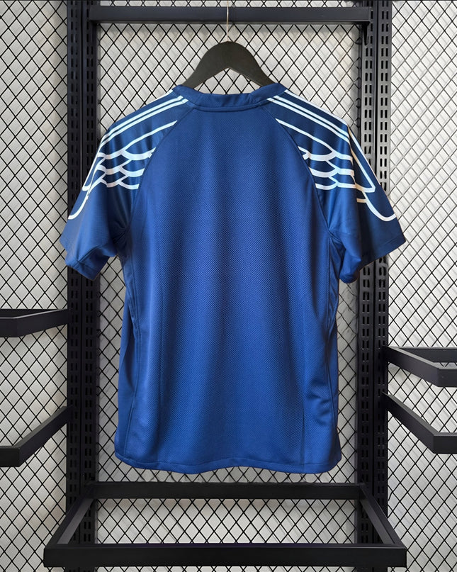 PSG × Air Jordan "WINGS" 24/25 Special Blue Shirt