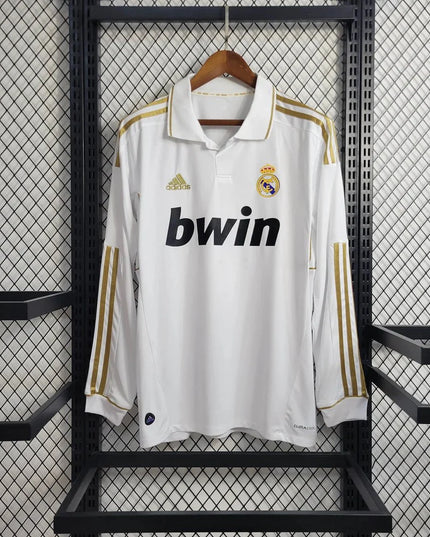 Camiseta de local de manga larga del Real Madrid 11/12