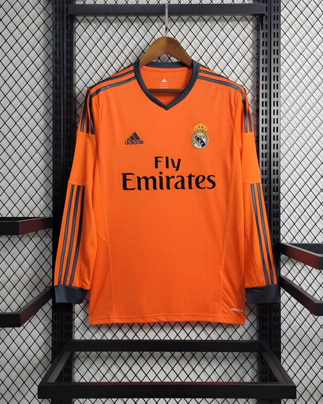 Camiseta de manga larga de visitante del Real Madrid 13/14