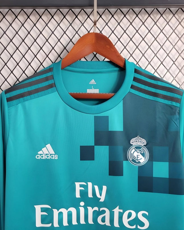 Camiseta de manga larga de la tercera equipación del Real Madrid 17/18